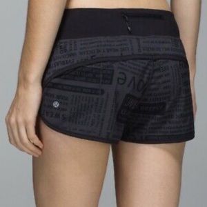LULULEMON | Speed Up Shorts